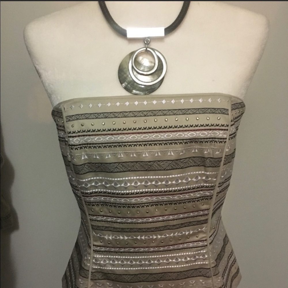🌺Awesome WHBM tribal corset size 12